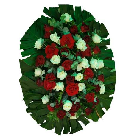 Coroa de flores modelo Elegance 4.0